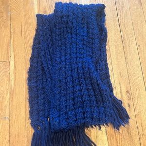 Blue scarf